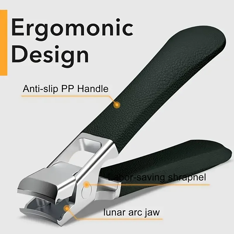 두꺼운 손톱을 위한 프로페셔널 스테인레스 스틸 손톱 클리퍼 세트, 안티스플래시 날카로운 손톱 손질 도구, 남성을 위한 매니큐어 도구 title=두꺼운 손톱을 위한 프로페셔널 스테인레스 스틸 손톱 클리퍼 세트, 안티스플래시 날카로운 손톱 손질 도구, 남성을 위한 매니큐어 도구