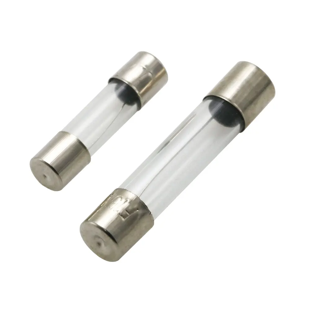 10Pcs/100Pcs 5*20mm 6*30mm 빠른 블로우 유리관 퓨즈 5x20 6x30 250V 0.1 0.5 1 2 3 3.15 4 5 6 7 8 10 12 15 20 25 30A AMP 퓨즈