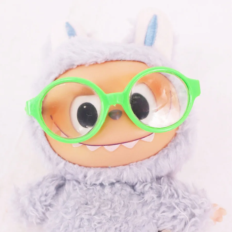 15-17cm Labubu 인형 옷 드레스 헤어 밴드 캔버스 신발 액세서리 Kpop 아이돌 EXO 의류 Labubu 장식 안경, 선물