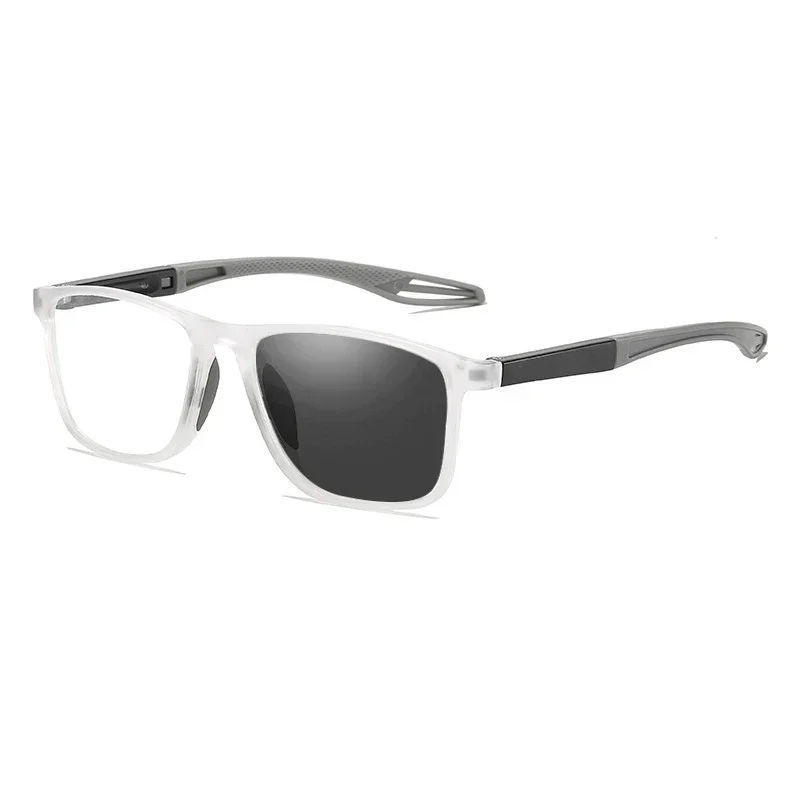 초경량 광변색 노안 안경 빈티지 TR90 스포츠 색상 변경 선글라스 완성 독서 안경 0 ~ +4.0