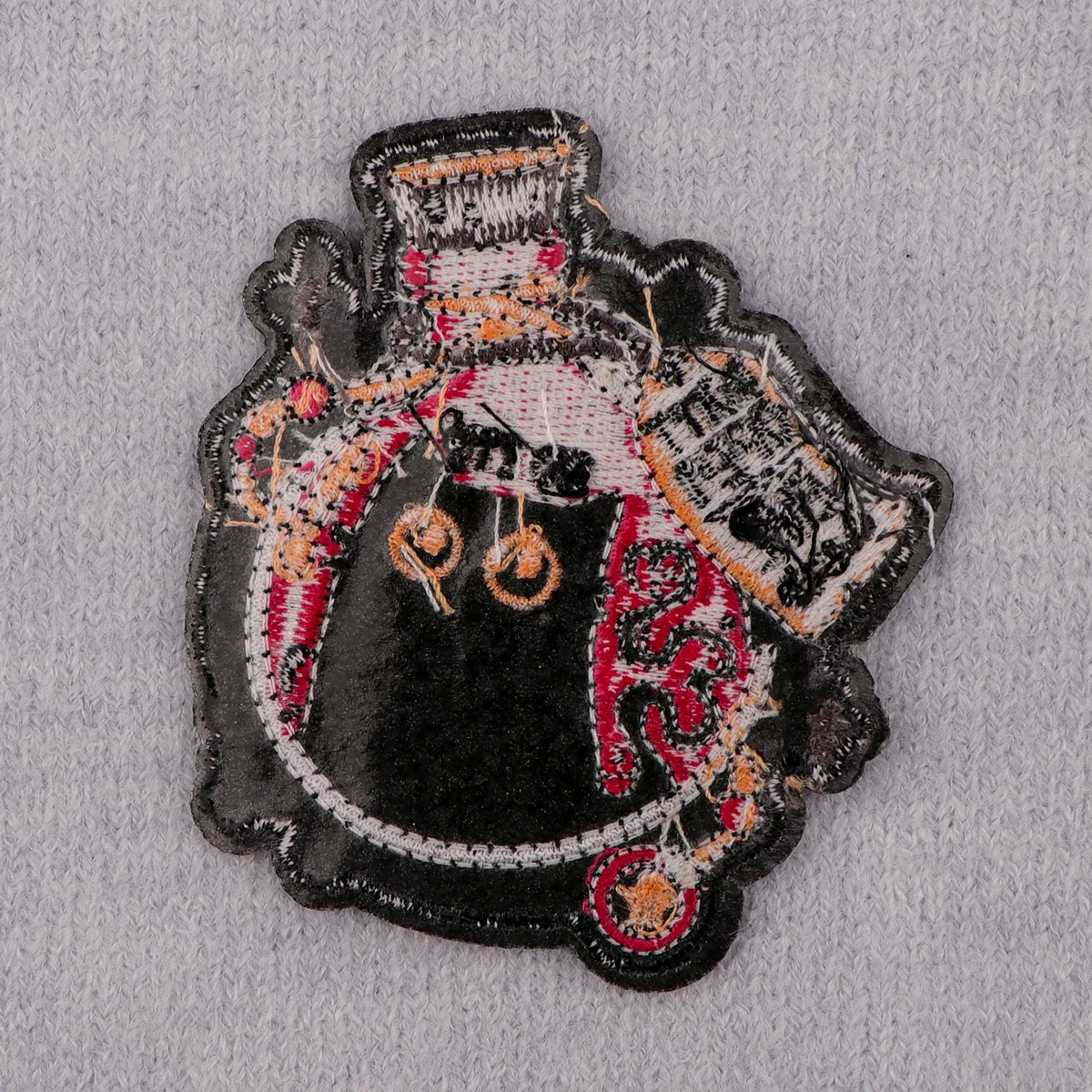 마녀 자수 패치 검은 고양이 철 의류에 대한 패치 열 접착 패치 의류 배지에 만화 패치 DIY 바느질