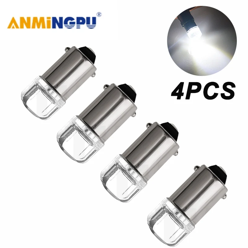 AMNINGPU 2/4x Ba9s 신호 램프 Led T4W 2835 칩 자동차 지붕 조명 미러 조명 번호판 조명 6000K 흰색 ba9s Led 12V title=AMNINGPU 2/4x Ba9s 신호 램프 Led T4W 2835 칩 자동차 지붕 조명 미러 조명 번호판 조명 6000K 흰색 ba9s Led 12V 