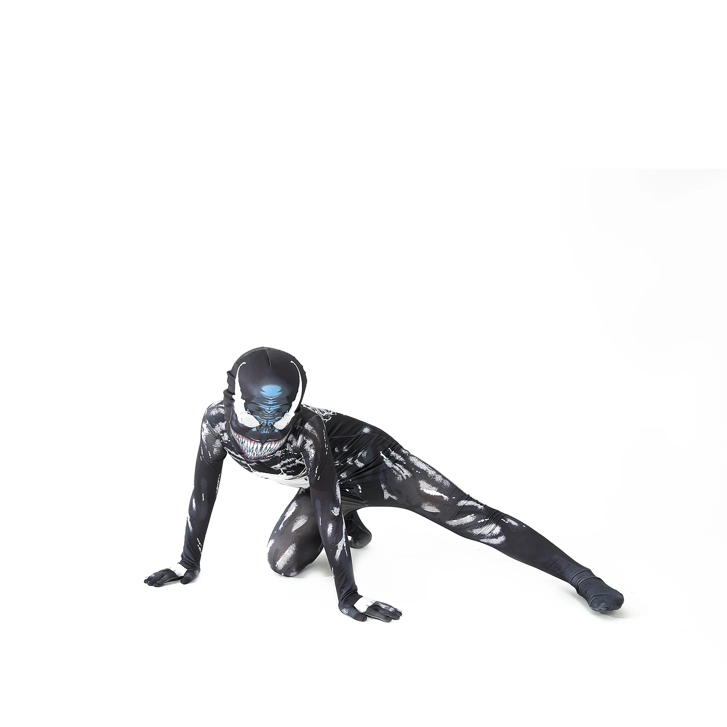 슈퍼 히어로 코스프레 할로윈 의상 forNew venom 의상 아동복 점프 슈트 소년 symbiote spidermancostumes