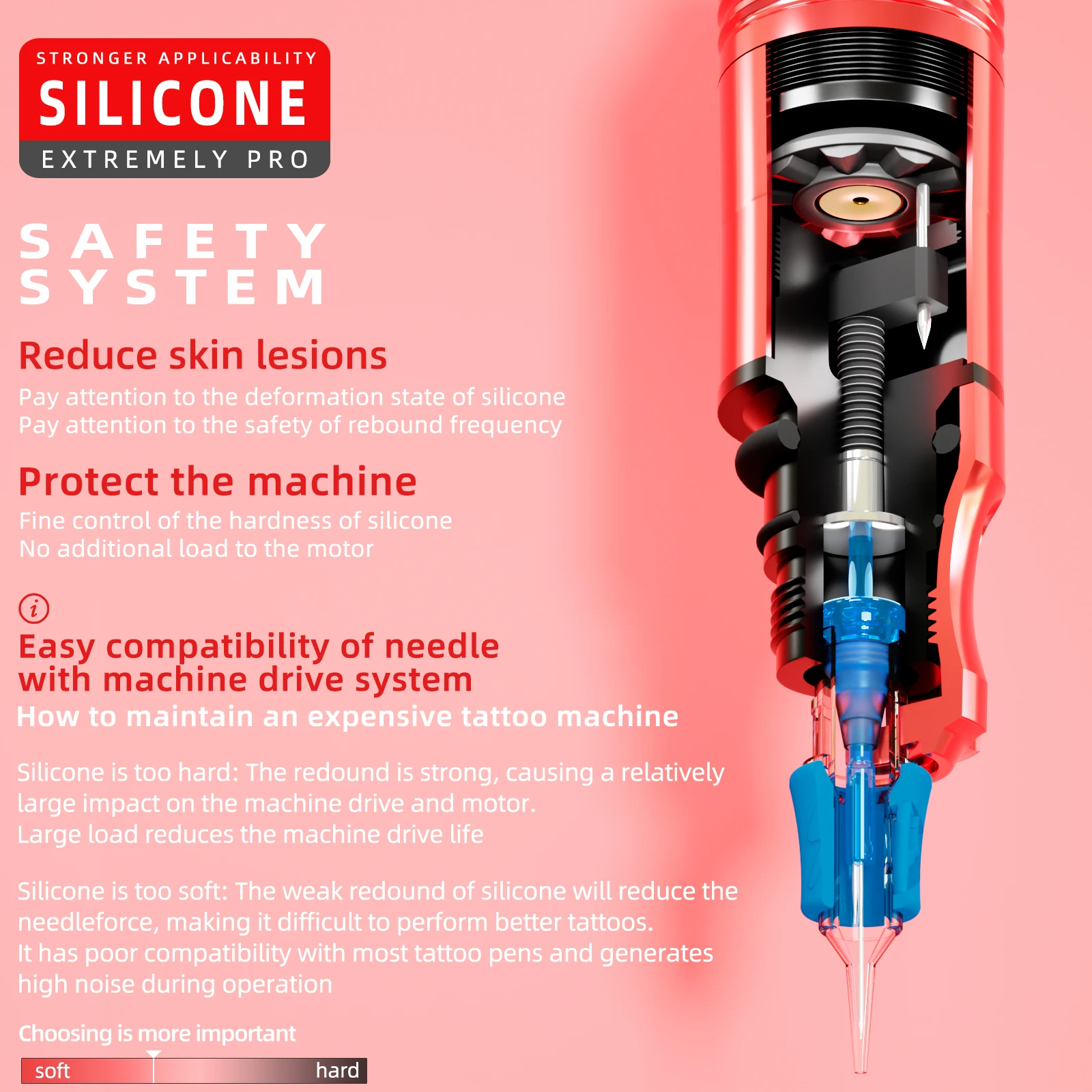 포세이돈 20 개/몫 RS RL RM M1 문신 카트리지 바늘 일회용 멸균 안전 문신 카트리지 바늘