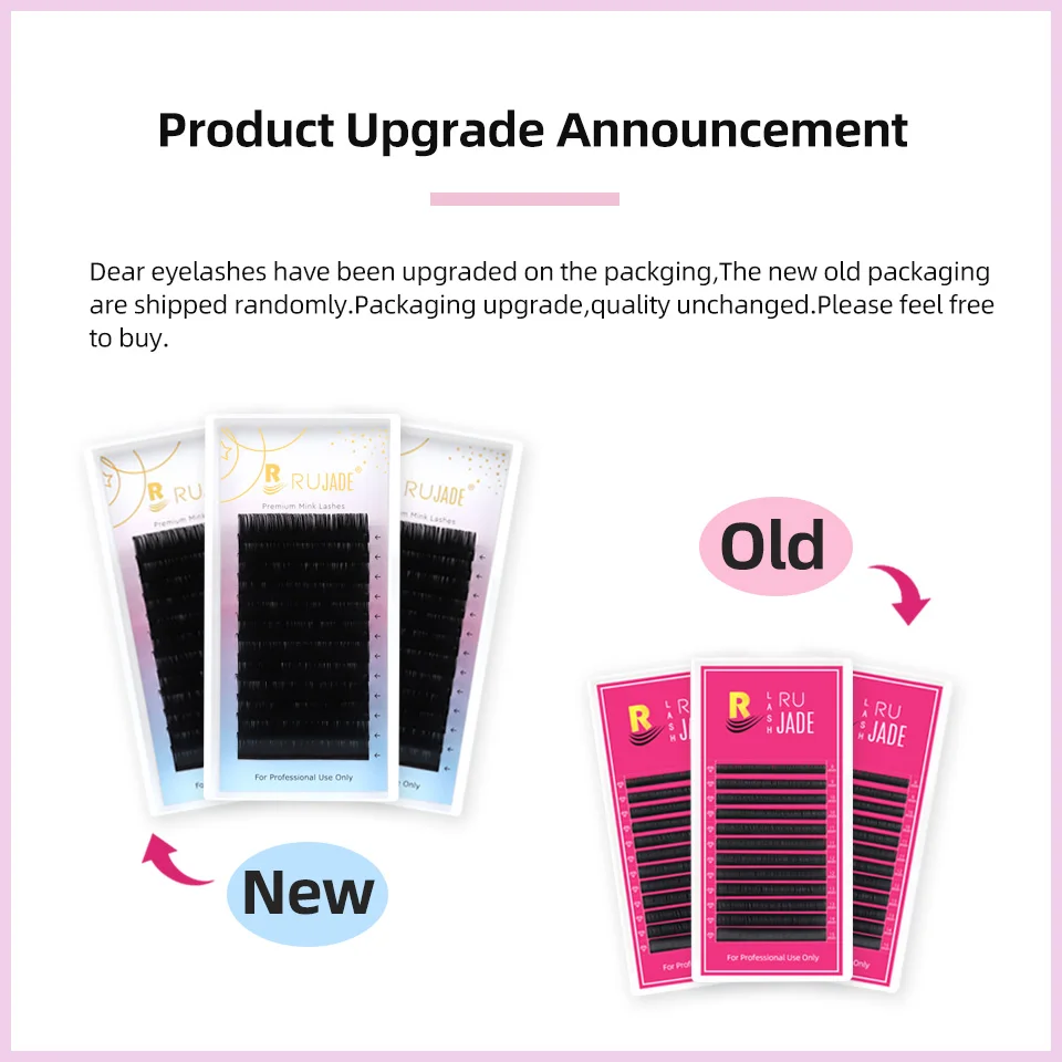 RUJADE 하단 속눈썹 5mm 6mm 7mm 8mm 속눈썹 아래 짧은 크기 낮은 속눈썹 자연 거짓 개별 속눈썹 확장