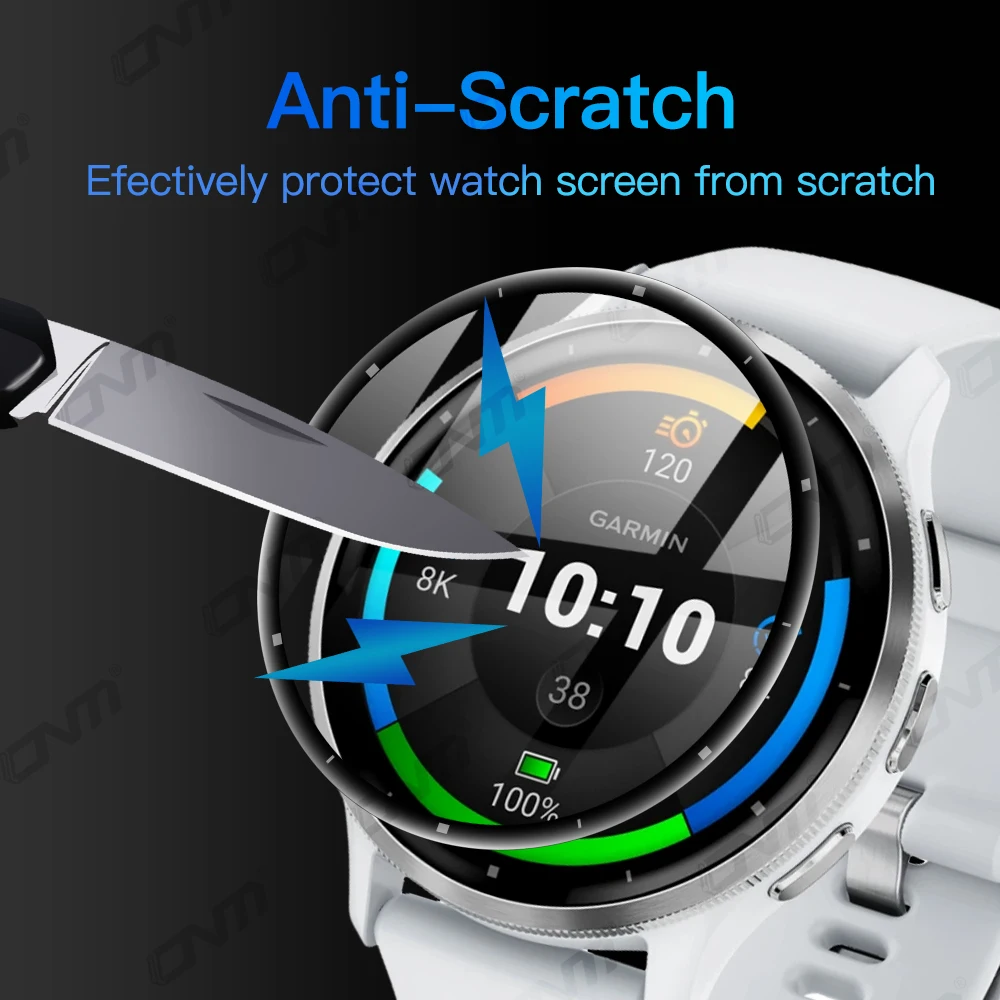 Garmin Venu 3 3 S 스크린 보호대 스크래치 방지 필름, 5D 보호 필름, Garmin Venu 3 스크린 보호대 (유리 아님)