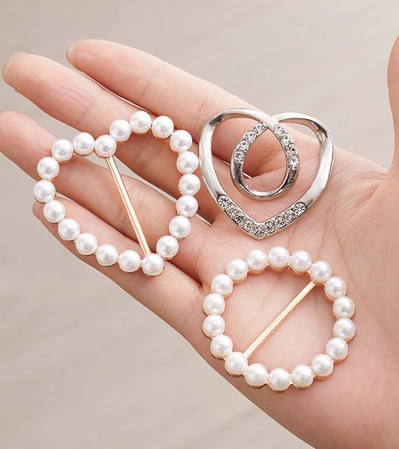 여성 기하학 브로치 옷 코너 매듭 단추 반지 셔츠 밑단 티셔츠 스카프 버클 의류 장식 액세서리