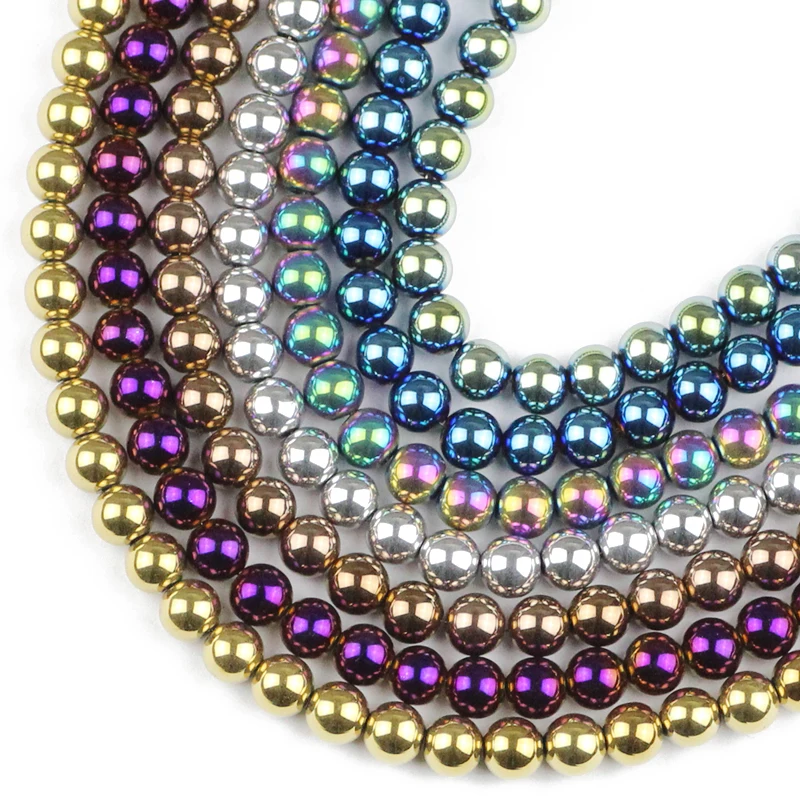 HGKLBB 라운드 적철광 비즈 천연석 2/3/4/6/8/10mm 골드 컬러 도금 루즈 비즈 쥬얼리 팔찌 DIY 액세서리 만들기 title=HGKLBB 라운드 적철광 비즈 천연석 2/3/4/6/8/10mm 골드 컬러 도금 루즈 비즈 쥬얼리 팔찌 DIY 액세서리 만들기 