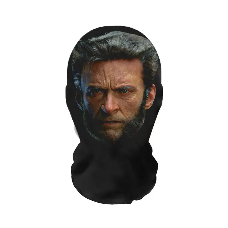 3D 인쇄 패턴 토니 스타크 탄성 메쉬 마스크 코스프레 슈퍼 영웅 웃긴 풀 페이스 마스크 파티 소품 Balaclava Headcovers