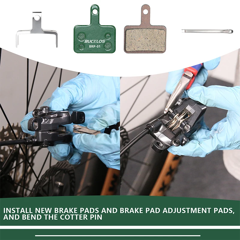 BUCKLOS SHIMANO B01S B05S 1/2/4/6/8/10Pair MTB 브레이크 패드 내마모성 디스크 브레이크 패드 용 세라믹 Hydarulic 디스크 브레이크 패드