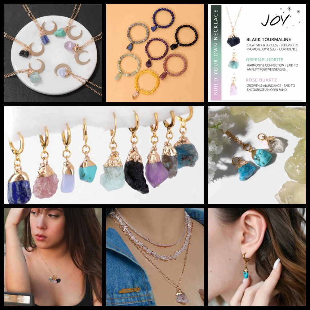 고품질 천연 블랙 토르말린 펜던트 천연 불규칙한 원시 매력 펜던트 DIY 쥬얼리 선물을위한 치유 에너지 펜던트