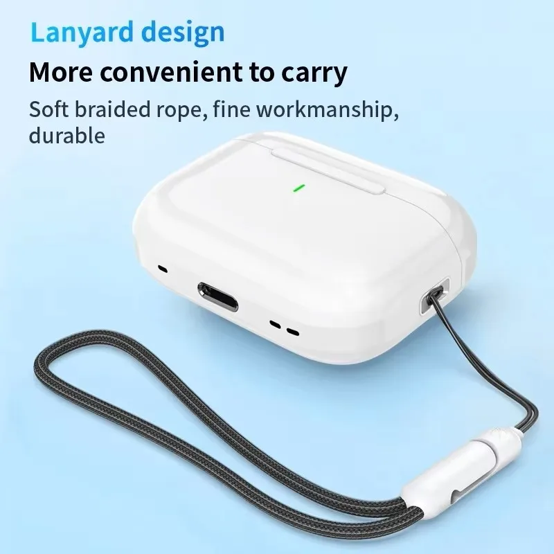 애플 오리지널 Airpods Pro 5 TWS Max 무선 블루투스 이어폰 인 이어 이어버드 아이폰 이어폰 용 노이즈 캔슬링 헤드셋