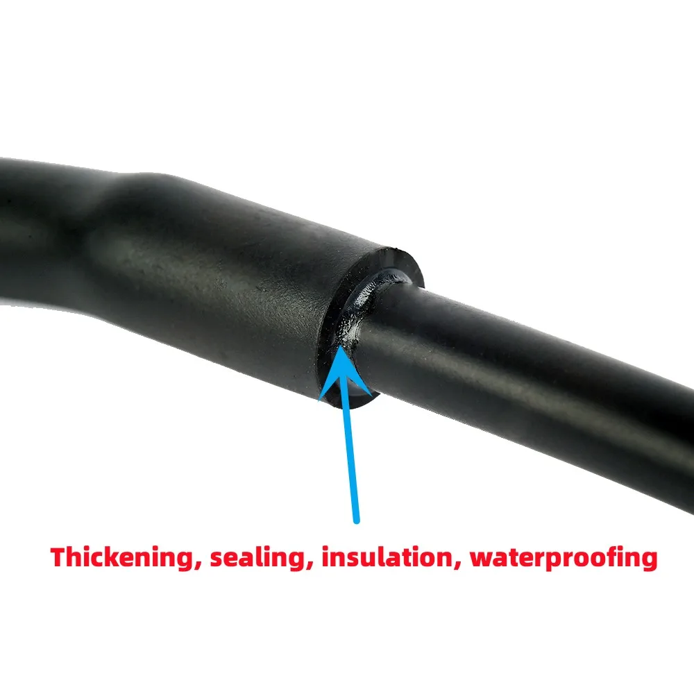 접착제 포함 4:1 열 수축 튜브, 열 수축 튜브, 이중 벽 열 수축 튜브, 2 4 8 16 24 40 52 120, 1m