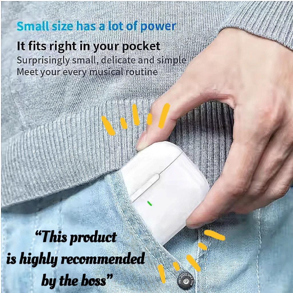 음악 블루투스 이어폰 ENC 미니 무선 이어 버드 능동형 소음 차단 스포츠 헤드셋 게임 헤드폰