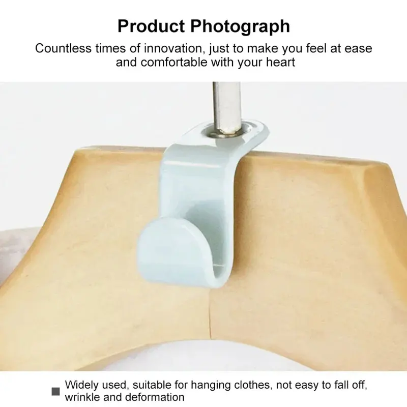 50/5Pcs 옷 걸이 후크 공간 절약 옷장 커넥터 후크 계단식 옷걸이 플라스틱 익스텐더 클립 옷장 코트 주최자