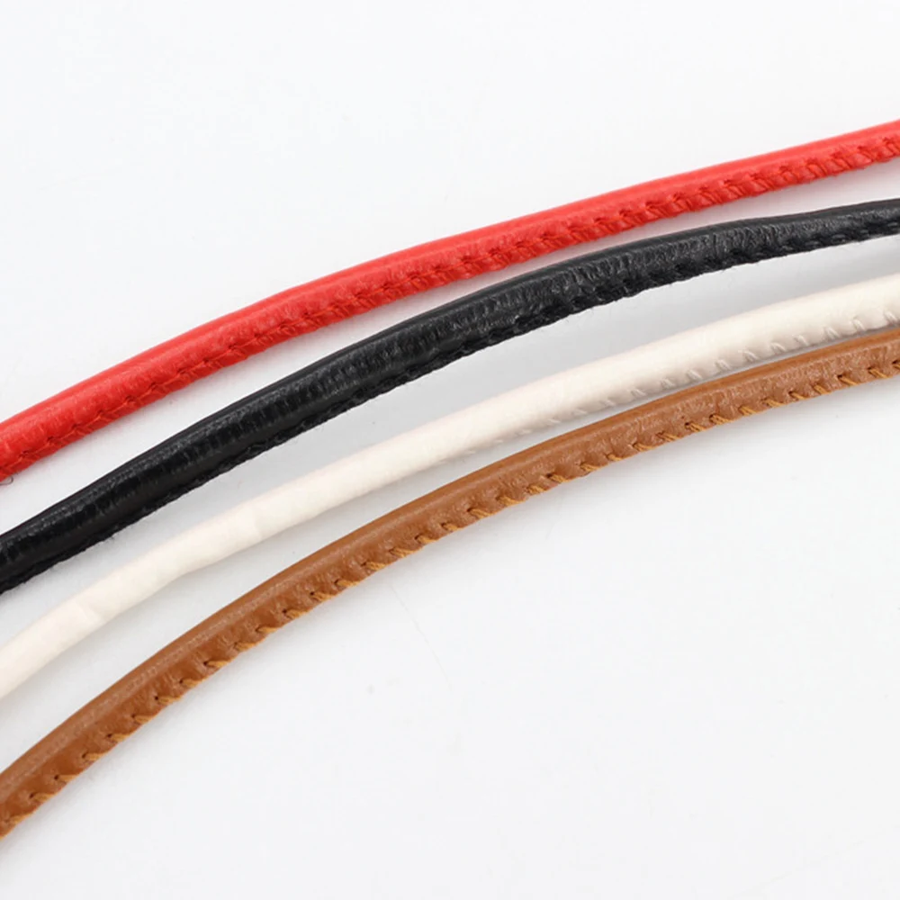 여성을위한 새로운 라운드 가죽 로프 드레스 코트 장식 문자열 허리 벨트 솔리드 패션 긴 허리 체인 빈티지 허리띠