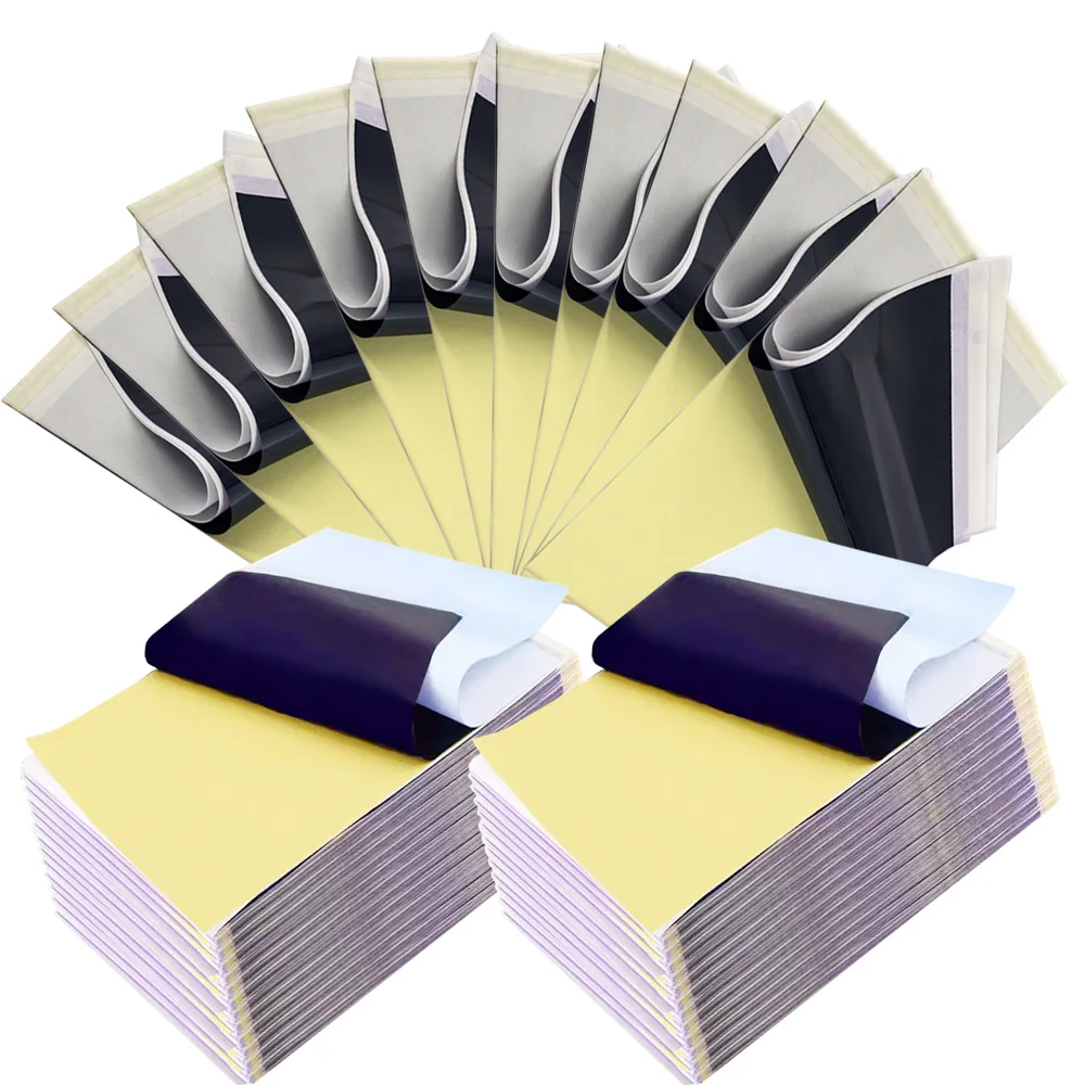 100/50/30/10/5pcs 문신 전송 용지 A4 크기 문신 스텐실 종이 문신 전송 기계에 대 한 탄소 열 복사 용지 title=100/50/30/10/5pcs 문신 전송 용지 A4 크기 문신 스텐실 종이 문신 전송 기계에 대 한 탄소 열 복사 용지