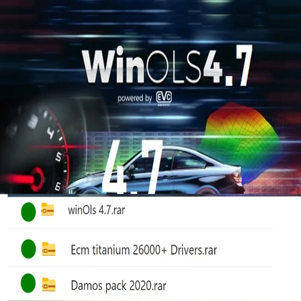 Winols 4.7 전체 활성화, 가상 다국어 없음, ECM 티타늄 1.61, IMMO 서비스 도구, 108GB Damos Windows 7 10 11, 4 in 1