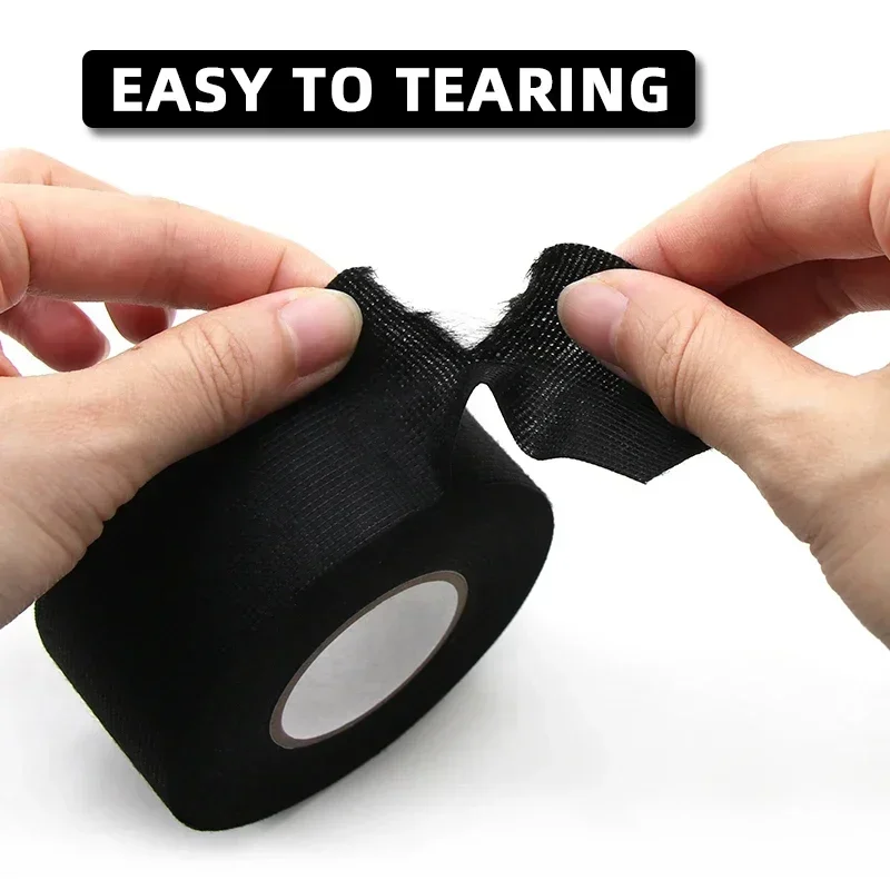 전기 테이프 내열성 하네스 테이프 절연 자동차 직물 천 테이프 방수 소음 저항 접착 테이프