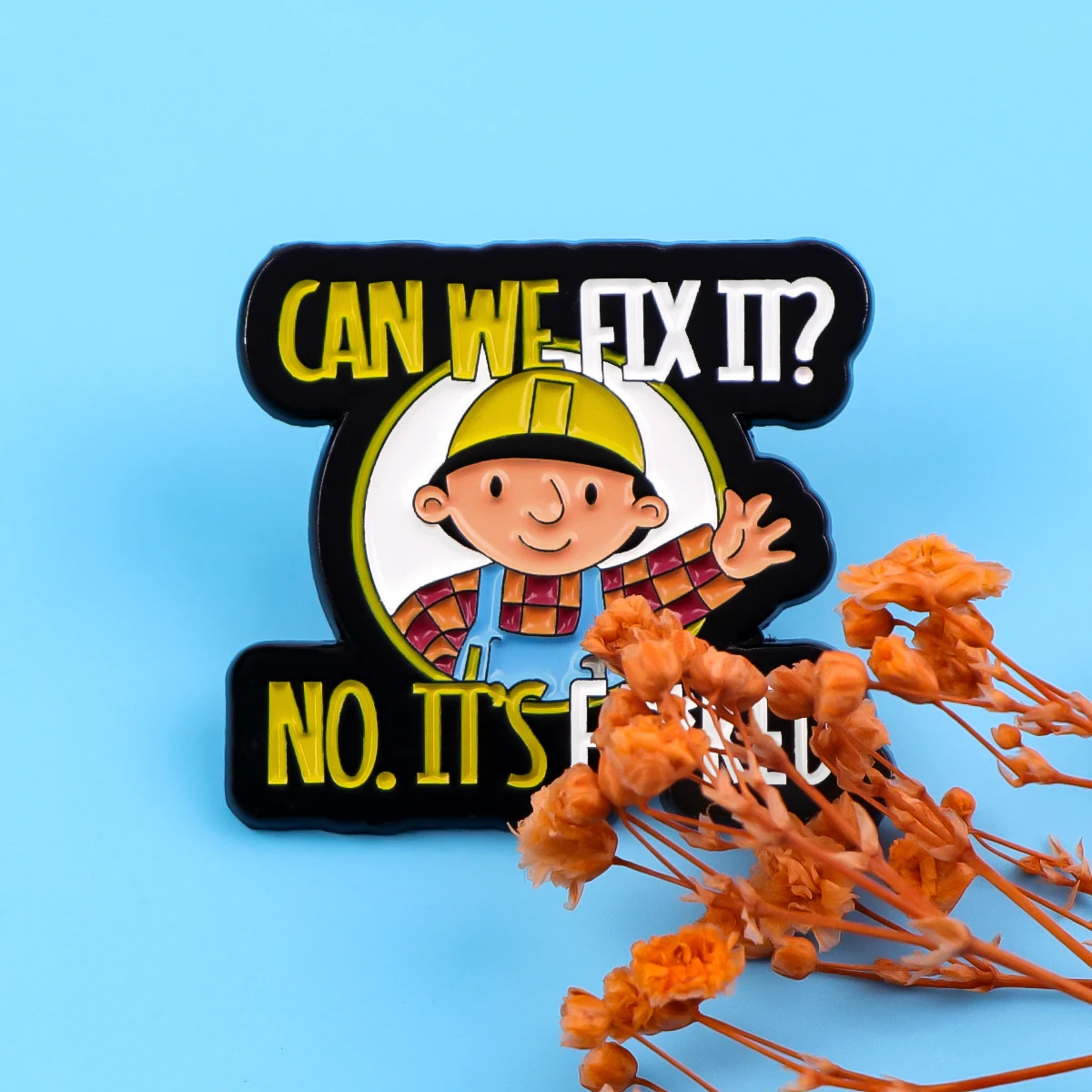 수리공 에나멜 핀 재미 있은 따옴표 여성을위한 브로치 배낭 의류 액세서리에 옷깃 핀 배지 패션 쥬얼리 선물