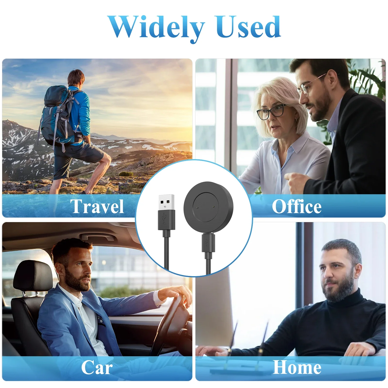 화웨이 시계 GT/GT2 용 시계 충전 단일 헤드 명예 Magic Watch2 46mm 42mm 충전기 헤드 용 46mm 42mm GT 2e 충전 도크