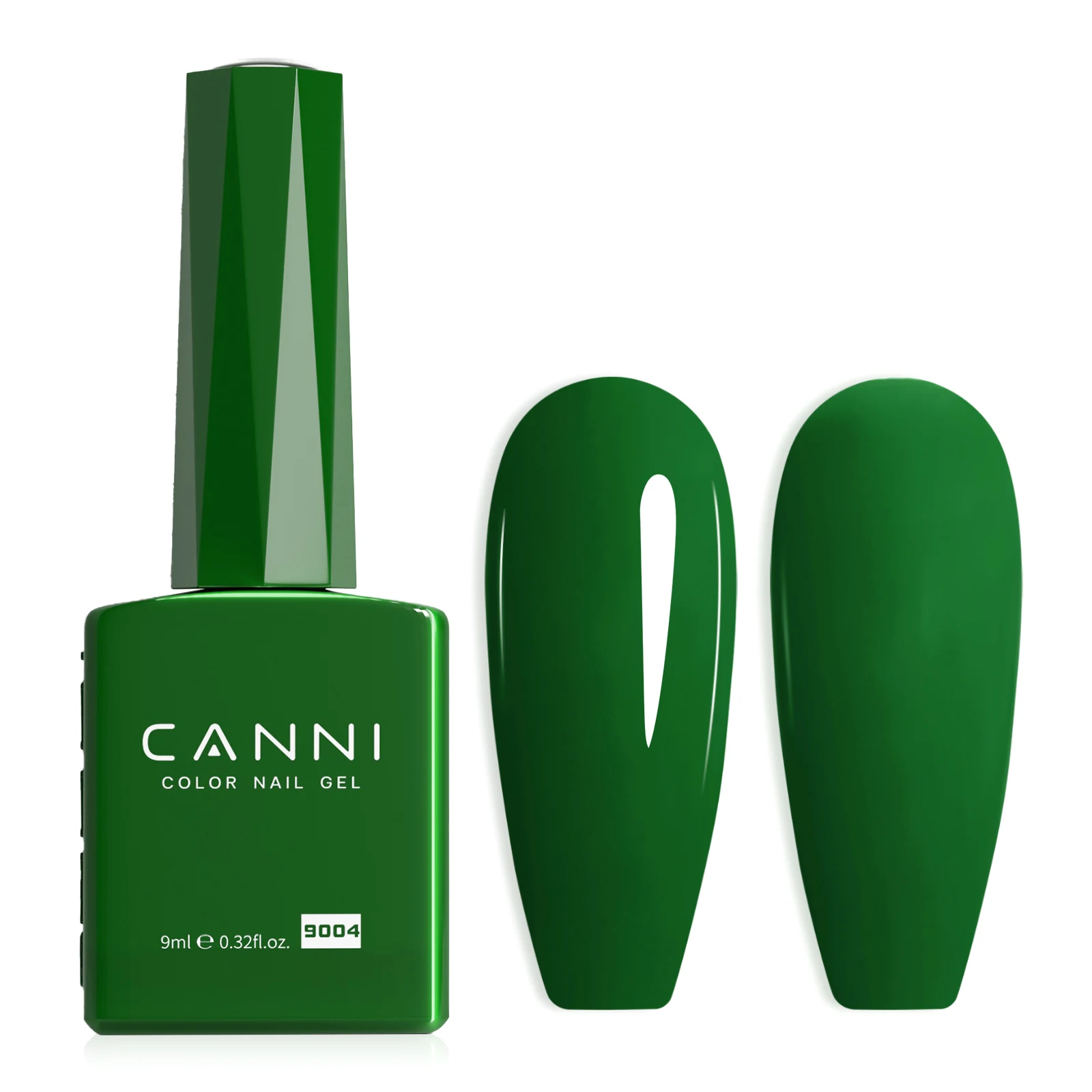 CANNI 9ml 네일 젤 폴리쉬 그린 컬러 캣아이 마그네틱 네일즈 쏙 오프 UV LED 세미 퍼머넌트 헤마/티포니아 프리 비건 할랄 젤 네일