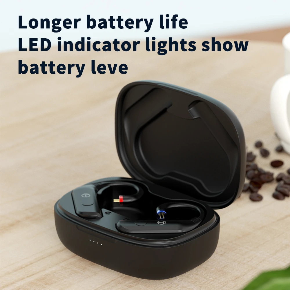 New TRN BT20 pro 무선 블루투스 5.3 하이파이 이어폰 모듈 업그레이드 케이블 커넥터, 교체형 플러그 이어 후크, 문드롭용