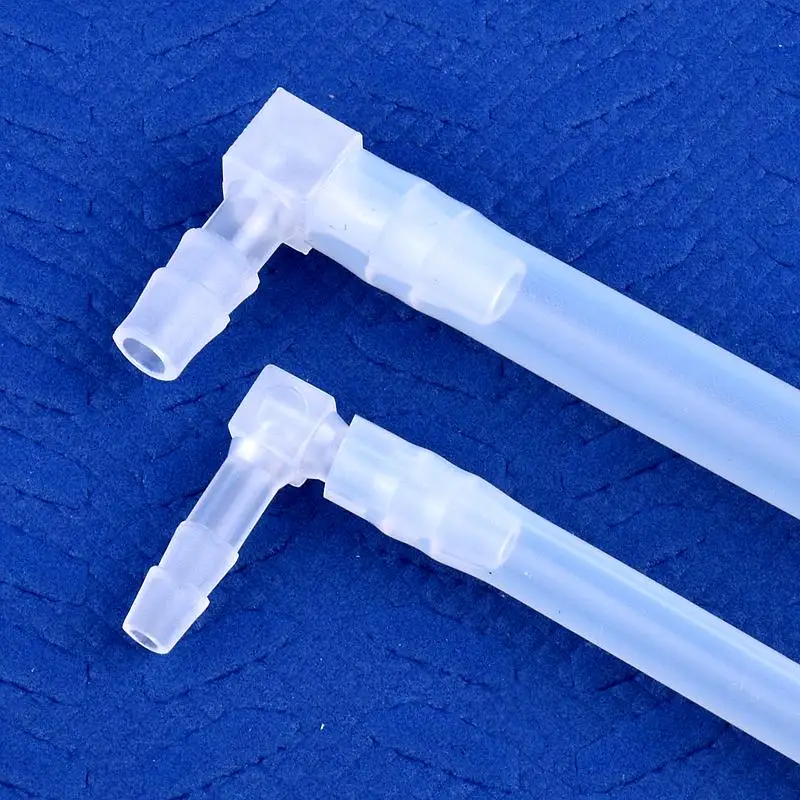 5 ~ 200pcs 4 ~ 20mm PP 팔꿈치 커넥터 수족관 탱크 피팅 공기 펌프 통풍기 파고다 조인트 정원 관개 의료 호스 조인트