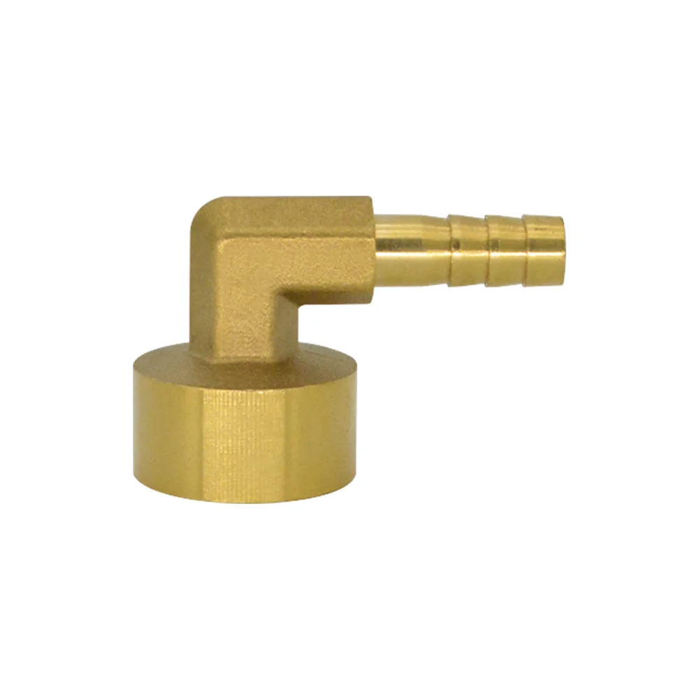 YQBS 황동 바브 테일 6mm 8mm 10mm 12mm 19mm 호스 1/4 3/8 1/2 3/4 엘보 남성 여성 파이프 커넥터 피팅 조인트 커플러 어댑터