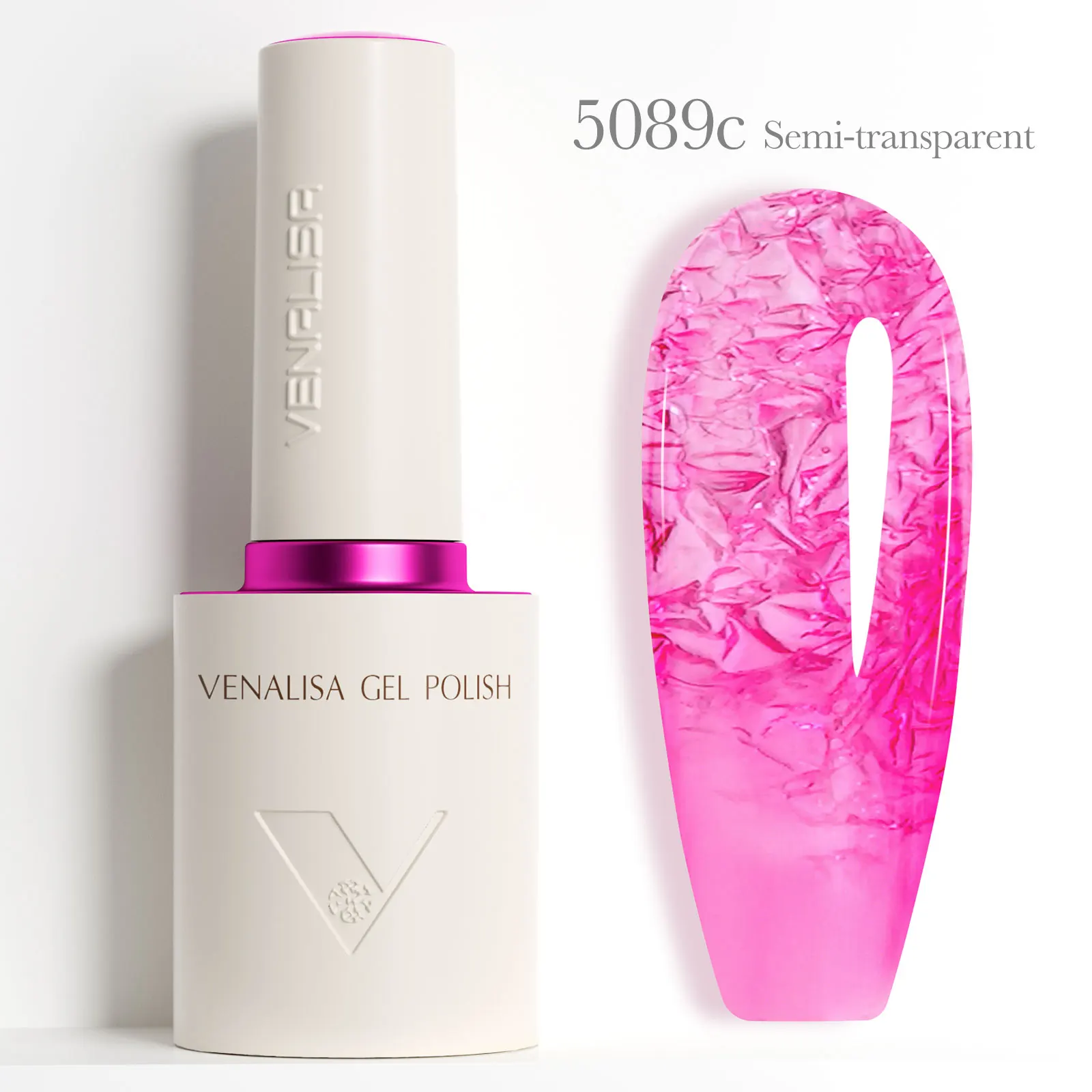 VENALISA 10ml 네일 젤 폴리쉬 여름 네일 젤리 컬러 세미 투명 뉴 포뮬러 비건 HEMA TPO 프리 롱웨어 바니시 UV 젤