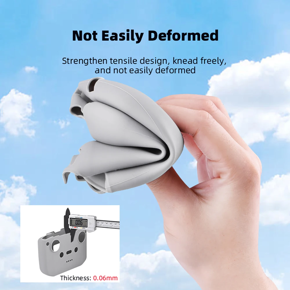 DJI Neo/Flip/Mini 4 Pro/4K/Mavic 3/Mini 3/Mini 2 Drone RC-N1/N2/N3 보호 커버 액세서리 용 BRDRC 실리콘 케이스