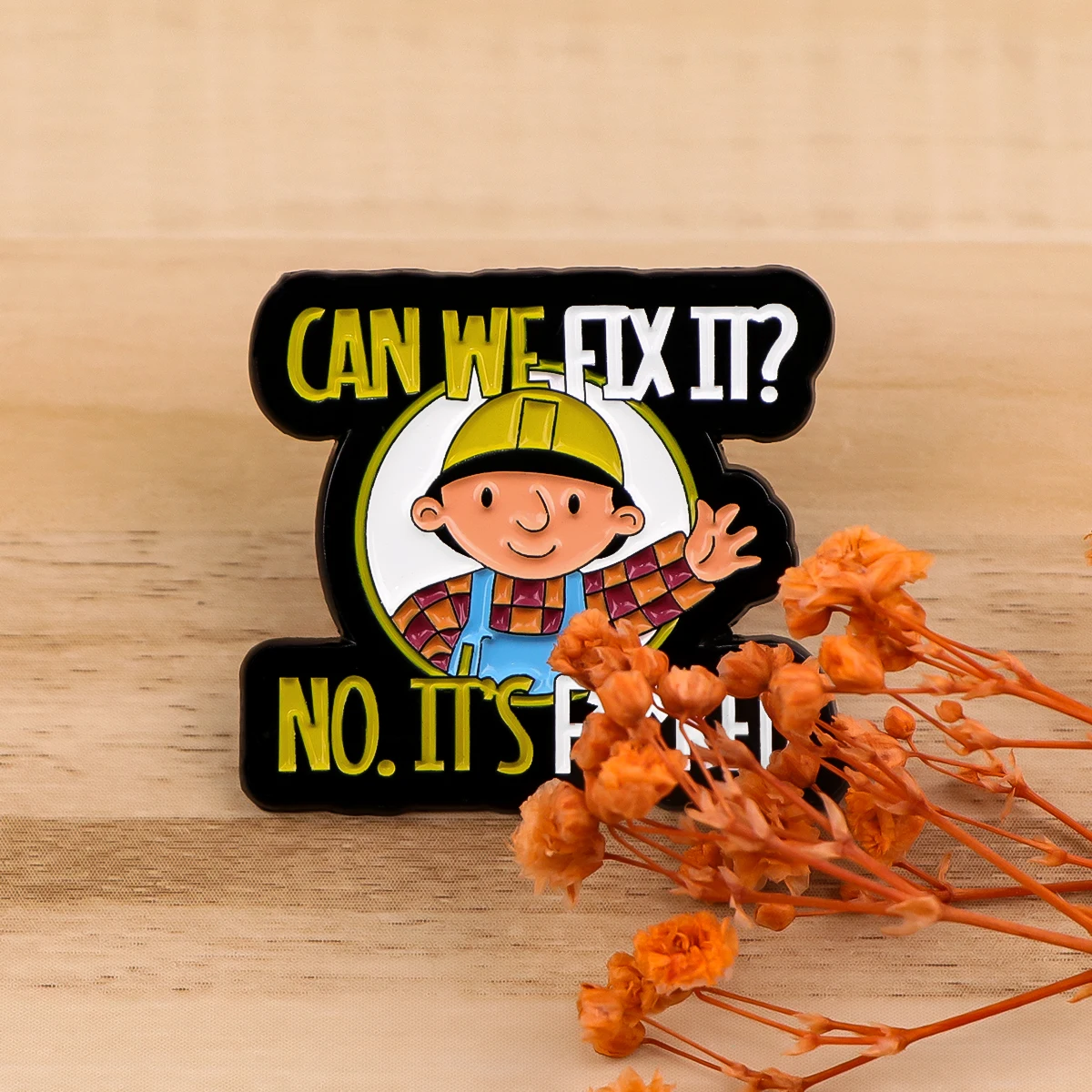 수리공 에나멜 핀 재미 있은 따옴표 여성을위한 브로치 배낭 의류 액세서리에 옷깃 핀 배지 패션 쥬얼리 선물