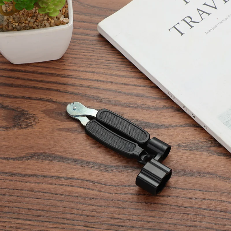 목재 기타 스트링 변경 도구 설치 스트링 커터 와인딩 스트링 와인딩, 3 인 1 플라이어 스트링 풀러 베이클라이트