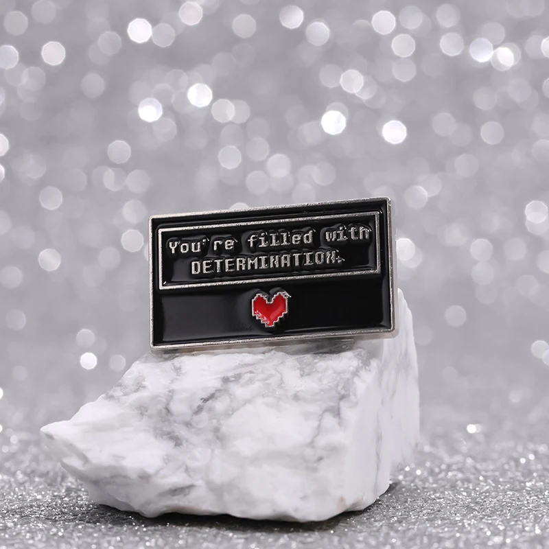 Sans Undertale 에나멜 핀 맞춤형 게임 브로치 옷깃 배지 만화 보석 어린이 친구를 위한 선물