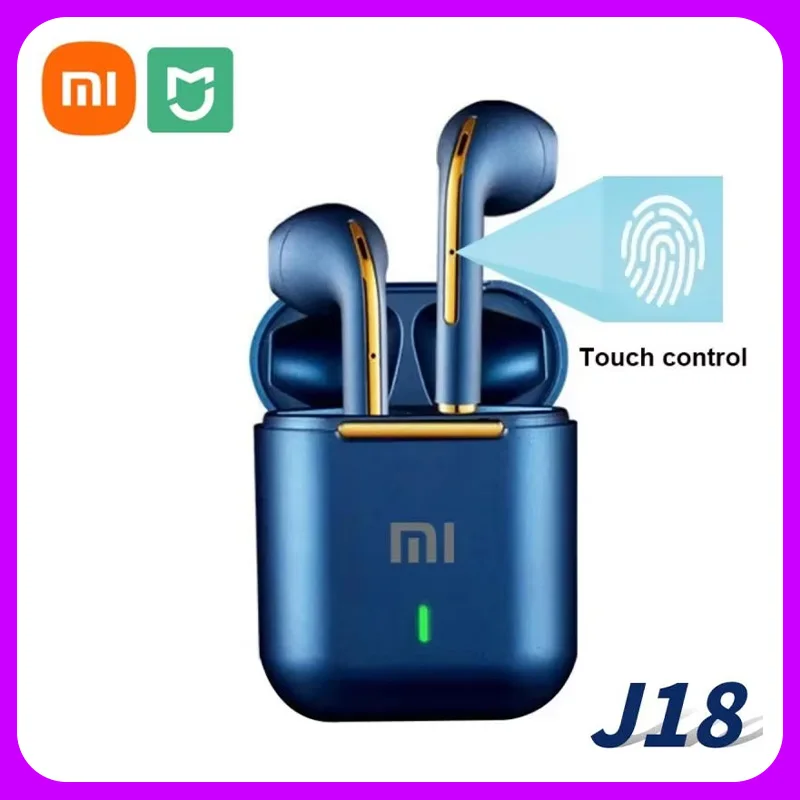 Xiaomi J18 무선 블루투스 헤드셋 HiFI 이어폰 형 스테레오 마이크 터치 방수 TWS 소음 차단 게임용 헤드셋 title=Xiaomi J18 무선 블루투스 헤드셋 HiFI 이어폰 형 스테레오 마이크 터치 방수 TWS 소음 차단 게임용 헤드셋 