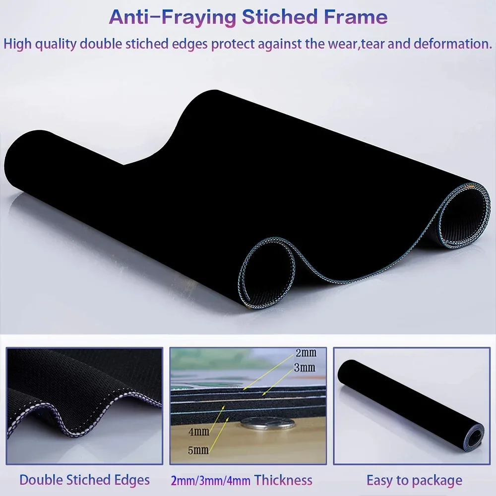 사용자 정의 Playmat 120x50 cm Deskmat 사용자 정의 이미지 탁상용 게임 마우스 패드 Playmat 사용자 정의 게임 매트 인쇄 HD, 고무 마우스 패드 Xxl