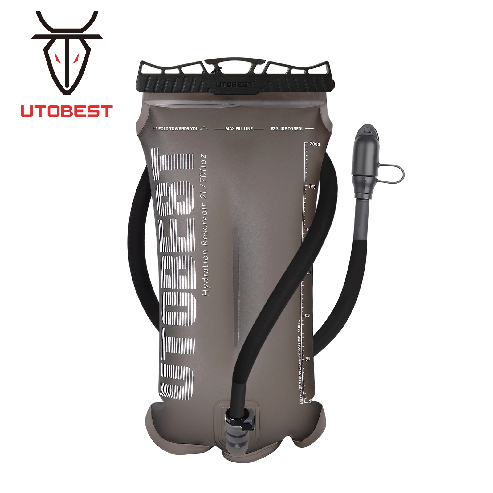 UTOBEST 1.5L/2L/3L 물 방광 수화 팩 저수지 캠핑 사이클링 러닝 하이킹을위한 TPU 물 저장 가방 title=UTOBEST 1.5L/2L/3L 물 방광 수화 팩 저수지 캠핑 사이클링 러닝 하이킹을위한 TPU 물 저장 가방 