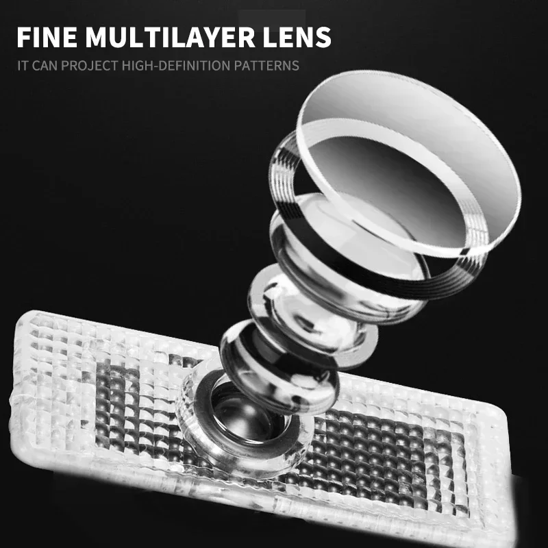 BMW 그룹 2/4Pcs 자동차 HD Led 문 환영 빛 BMW E90 E92 M3 E60 E61 E65 F01 F02 F10 F30 F48 G30 G38 X1 X2 X3 X4 X5 X6 X7 M