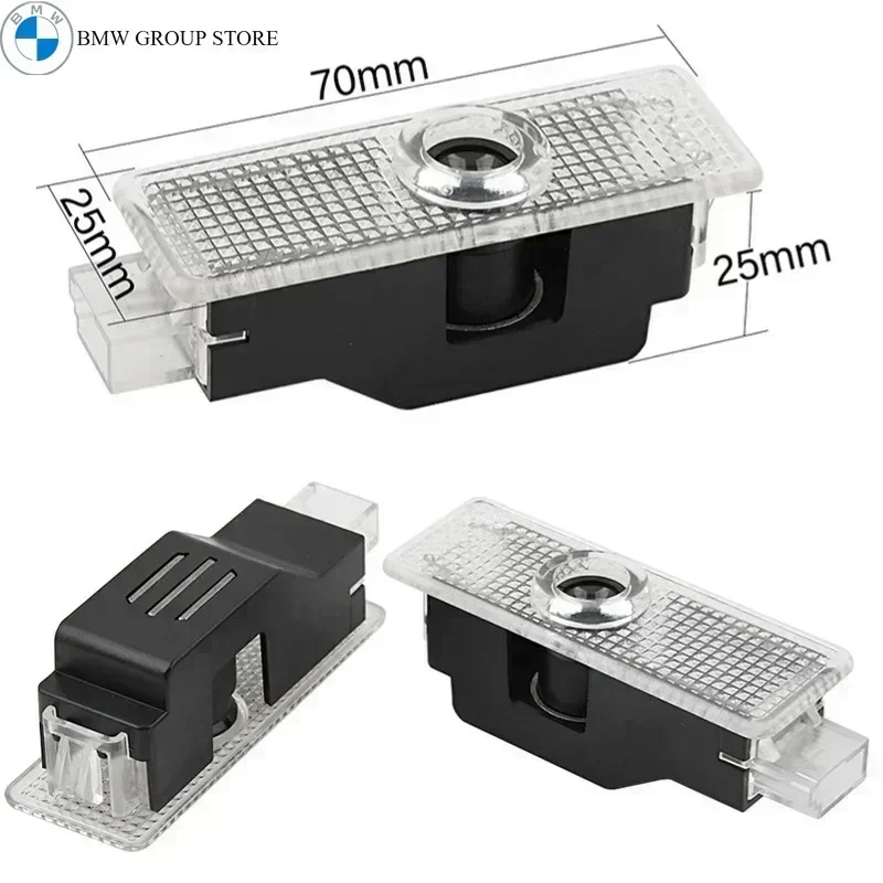 BMW 그룹 2/4Pcs 자동차 HD Led 문 환영 빛 BMW E90 E92 M3 E60 E61 E65 F01 F02 F10 F30 F48 G30 G38 X1 X2 X3 X4 X5 X6 X7 M