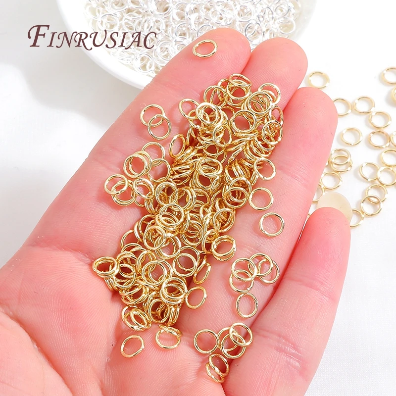 200 개/몫 18K 골드 도금 오픈 점프 반지 도매, 황동 금속 분할 반지 보석 만들기 용품에 대한 반지 연결 title=200 개/몫 18K 골드 도금 오픈 점프 반지 도매, 황동 금속 분할 반지 보석 만들기 용품에 대한 반지 연결 