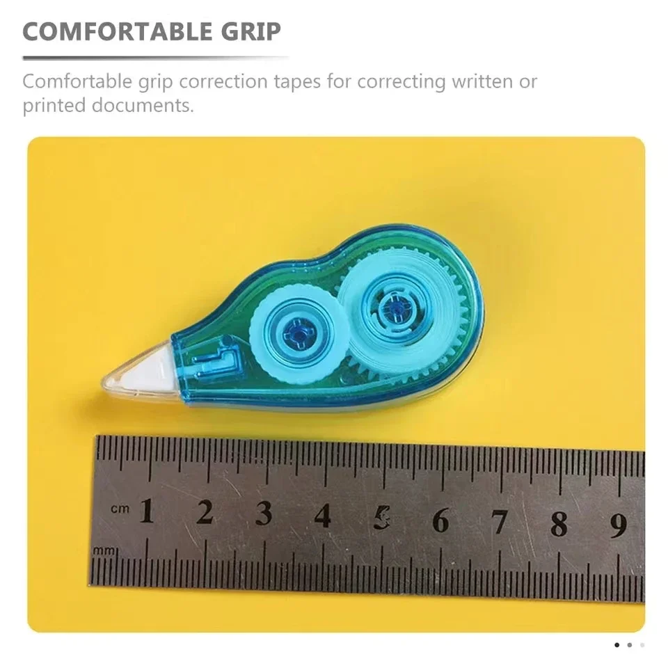 6개 세트 수정 테이프 카와이 기계식 귀여운 디자인 수정 테이프 - 일기장 및 학교 용품 장식에 적합