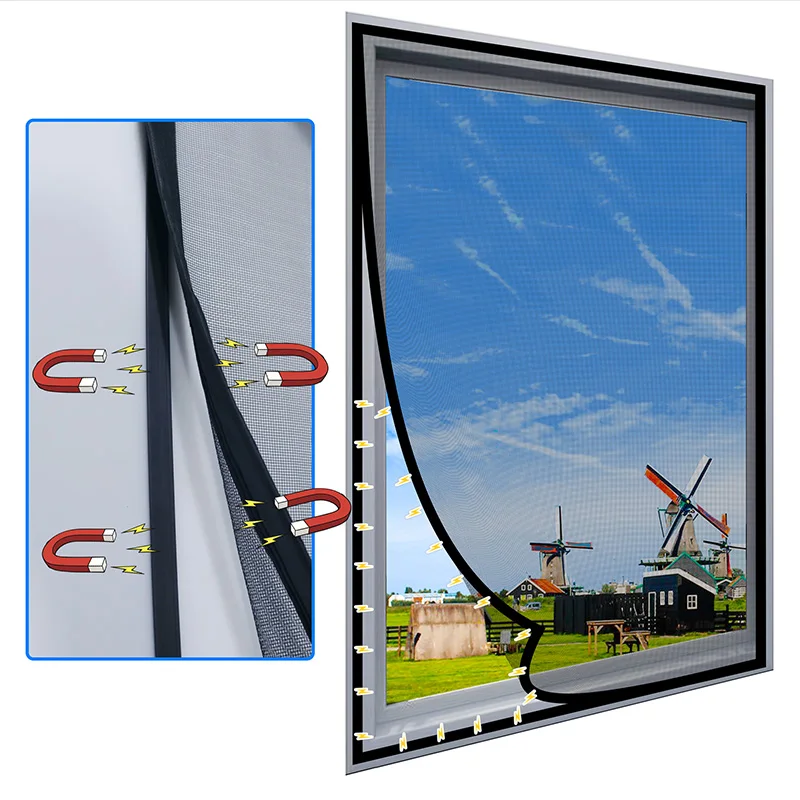 DTGJ 마그네틱 스크린 윈도우 모기장, 맞춤형 크기, 블랙 투명 유리 섬유 메쉬 에어 얇은 명주 그물, 곤충 방지 파리 커튼, 신제품 방충 파리커튼은 집 창문,자동차 창문, title=DTGJ 마그네틱 스크린 윈도우 모기장, 맞춤형 크기, 블랙 투명 유리 섬유 메쉬 에어 얇은 명주 그물, 곤충 방지 파리 커튼, 신제품 방충 파리커튼은 집 창문,자동차 창문, 