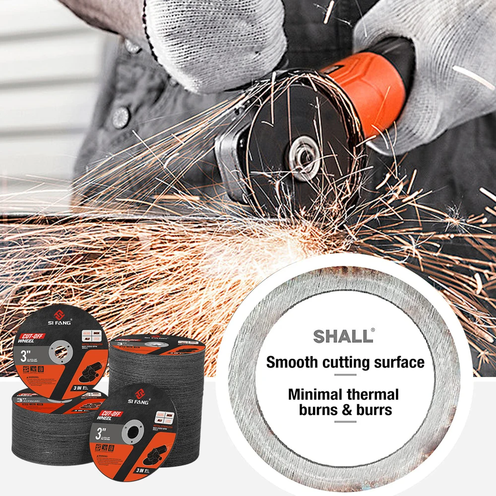 5pcs75mm 원형 수지 톱 블레이드 미니 커팅 디스크 그라인딩 휠 앵글 그라인더 액세서리 금속 목재 철 플라스틱 커팅 톱