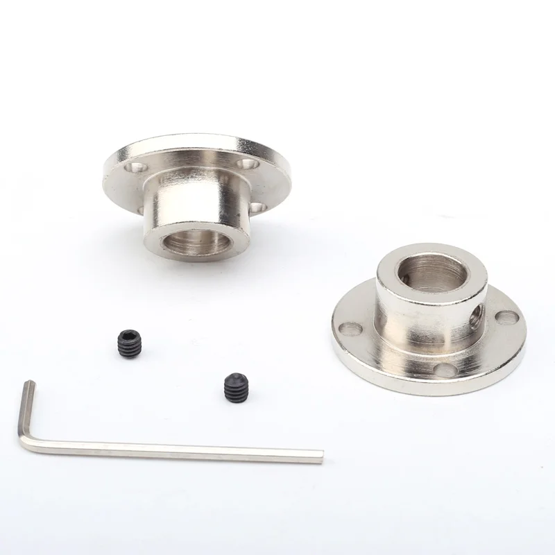 3mm 3.17mm 4mm 5mm 6mm 6.35mm 7mm 8mm 10mm 11mm 12mm 리지드 플랜지 커플 링 모터 가이드 샤프트 커플러 모터 지원 커넥터