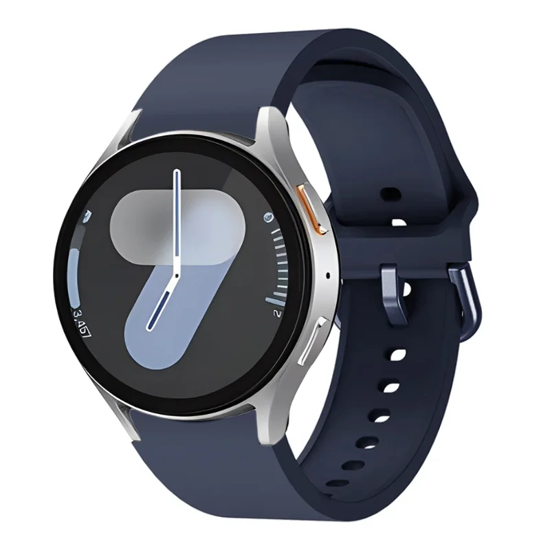 삼성 갤럭시 시계 용 실리콘 스트랩 7 6 5 4 44mm 40mm 45mm 스포츠 시계 교체 밴드 시계 6 4 클래식 47mm 43mm 46mm