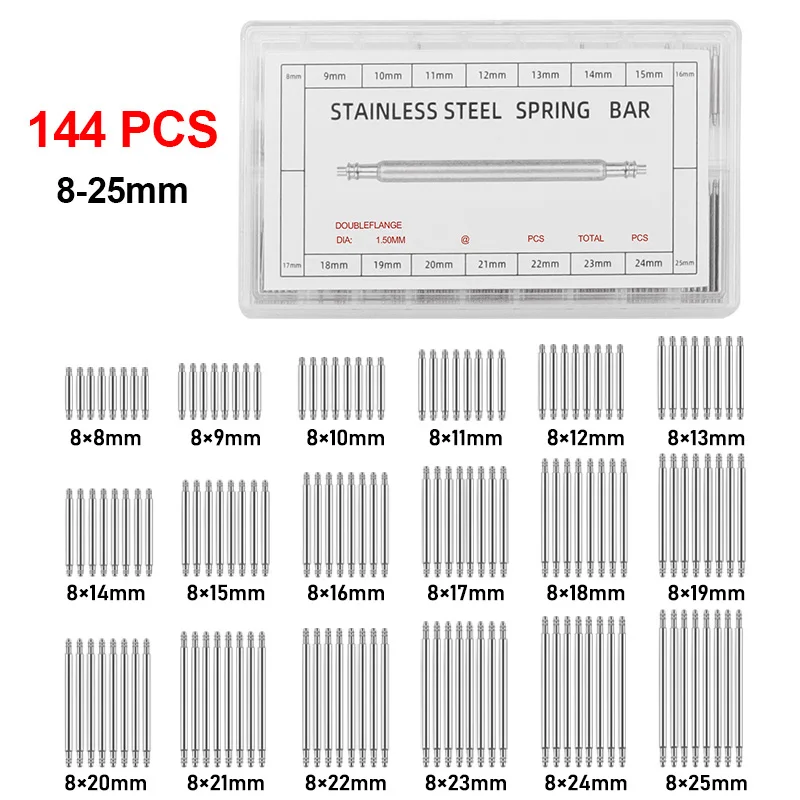 8-25mm 시계 밴드 스트랩 자용 링크 핀 시계 수리 링크 핀 도구 세트 전문 도구 액세서리 title=8-25mm 시계 밴드 스트랩 자용 링크 핀 시계 수리 링크 핀 도구 세트 전문 도구 액세서리 