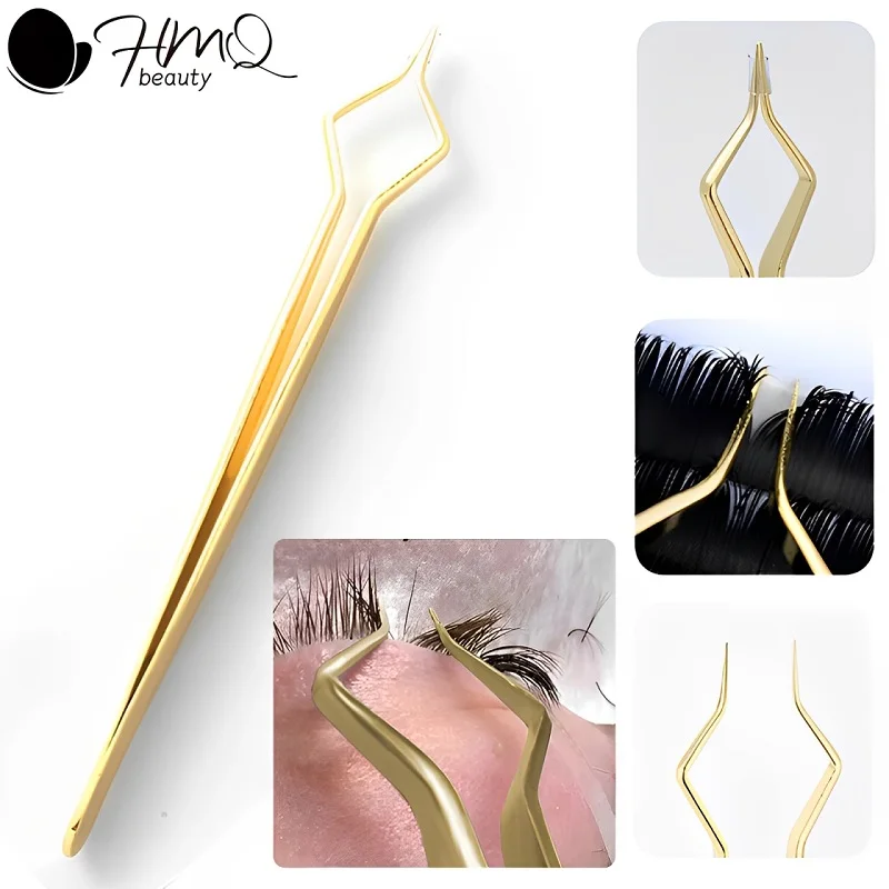 새로운 속눈썹 연장 핀셋 안티 슬립 스테인레스 스틸 곡선 팁 스트레이트 핀셋 고정밀 네일 아트 메이크업 뷰티 도구 title=새로운 속눈썹 연장 핀셋 안티 슬립 스테인레스 스틸 곡선 팁 스트레이트 핀셋 고정밀 네일 아트 메이크업 뷰티 도구
