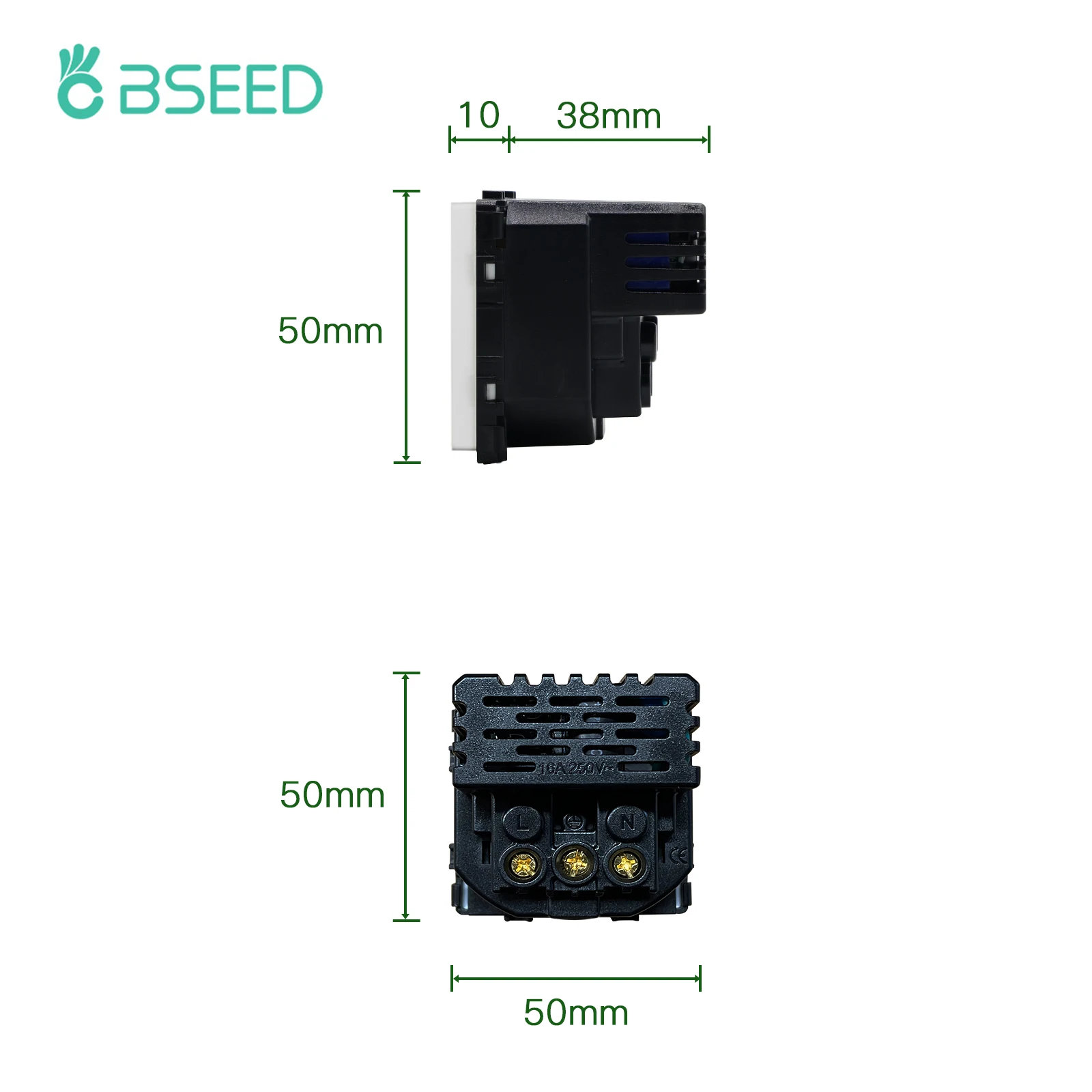BSEED EU 표준 USB 콘센트 RJ45 인터넷 티비 ST 기능 부품 벽 전기 소켓 유리판 DIY 조합만