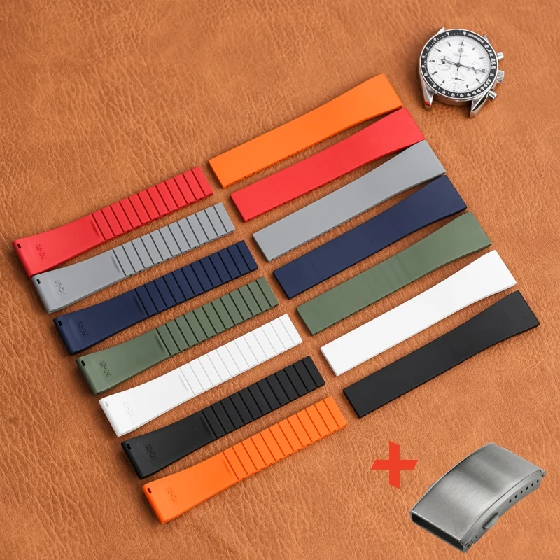 불소 고무 시계 밴드 CTS FKM 스트랩 18 19 20 21 22mm 크기로 잘라 남성 여성을위한 빠른 릴리스 조절 가능한 범용 팔찌 title=불소 고무 시계 밴드 CTS FKM 스트랩 18 19 20 21 22mm 크기로 잘라 남성 여성을위한 빠른 릴리스 조절 가능한 범용 팔찌 