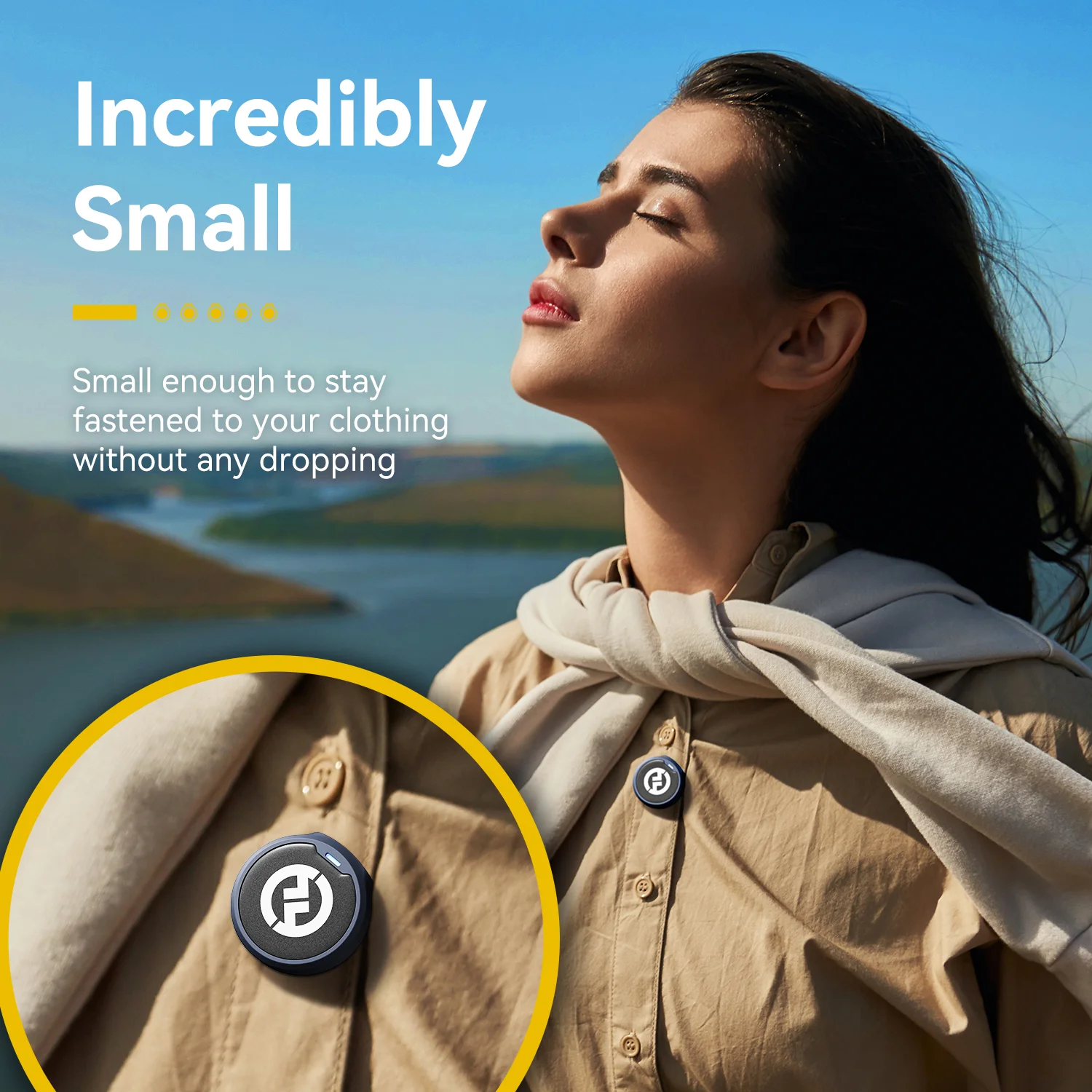 Hollyland Lark M2 iPhone 카메라 용 무선 라 발리에 마이크 300m 범위 소음 제거 사진 Vlog 용 30H 배터리